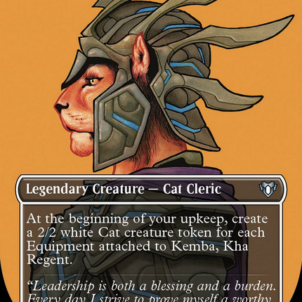 Kemba, Kha Regent (Borderless Profile) [Commander Masters]