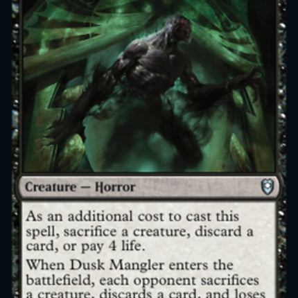 Dusk Mangler [Commander Legends: Battle for Baldur's Gate]