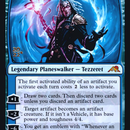 Tezzeret, Betrayer of Flesh [Kamigawa: Neon Dynasty Prerelease Promos]