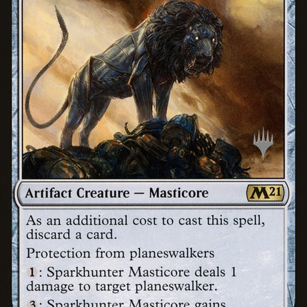 Sparkhunter Masticore (Promo Pack) [Core Set 2021 Promos]