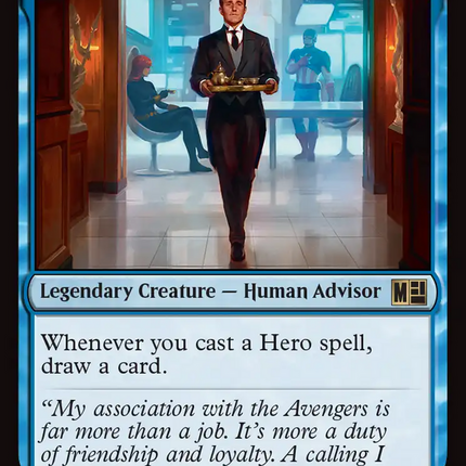 Jarvis, Earth's Mightiest Butler [Marvel Super Heroes Commander]