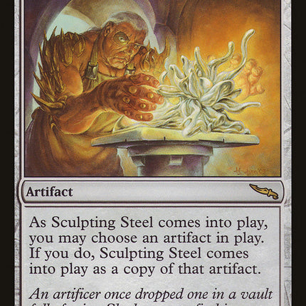 Sculpting Steel [Mirrodin]