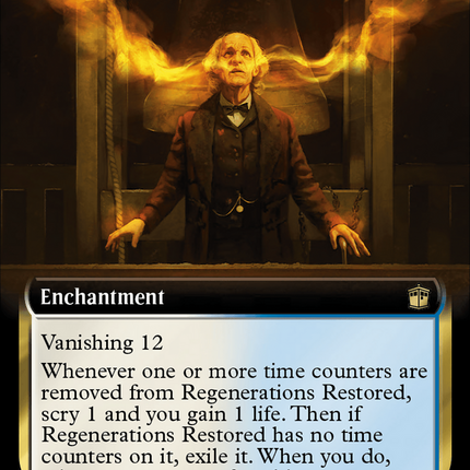 Regenerations Restored (Extended Art) (Surge Foil) [Doctor Who]