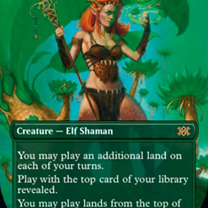 Oracle of Mul Daya (Borderless Alternate Art) [Double Masters 2022]