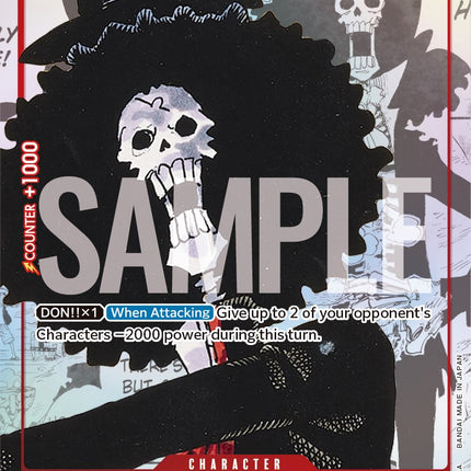 Brook (Alternate Art) [One Piece Promotion Cards]