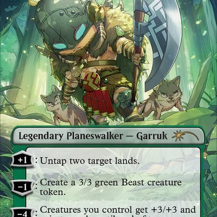 Garruk Wildspeaker (Borderless) [Secret Lair Drop Series]
