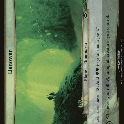 Llanowar (Planes) [Planechase Planes]