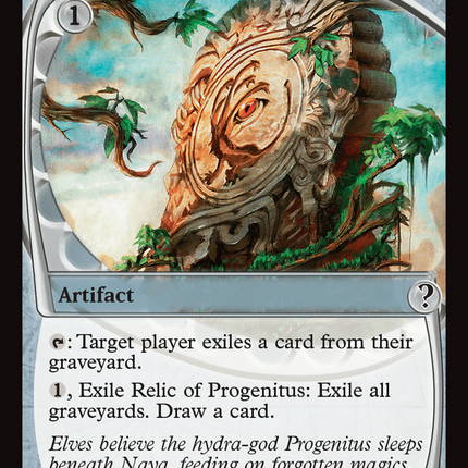 Relic of Progenitus (Future Sight) [Mystery Booster 2]