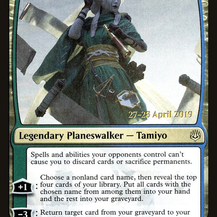 Tamiyo, Collector of Tales [War of the Spark Prerelease Promos]