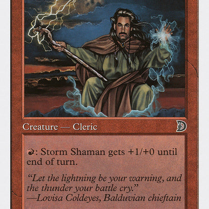 Storm Shaman (Male) [Deckmasters]