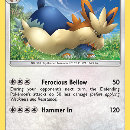Stoutland (105/149) [Sun & Moon: Base Set]