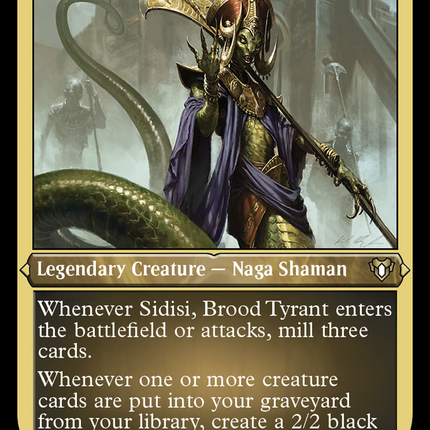 Sidisi, Brood Tyrant (Foil Etched) [Commander Masters]