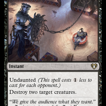 Curtains' Call [Commander Masters]