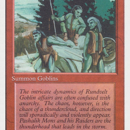 Mons's Goblin Raiders [Rivals Quick Start Set]