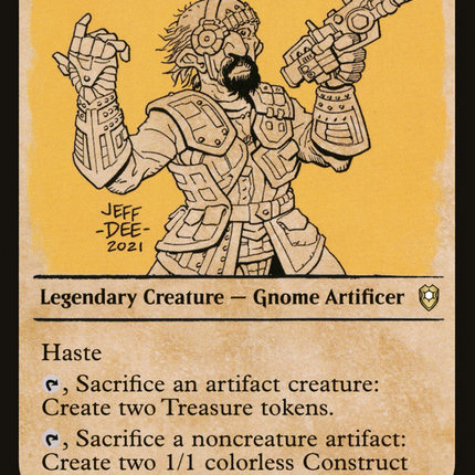 Jan Jansen, Chaos Crafter (Showcase) [Commander Legends: Battle for Baldur's Gate]