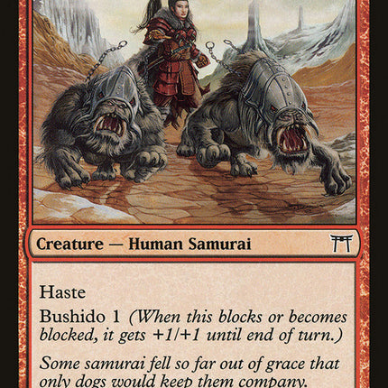 Ronin Houndmaster [Champions of Kamigawa]