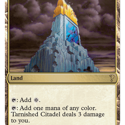 Tarnished Citadel (White Border) [Mystery Booster 2]