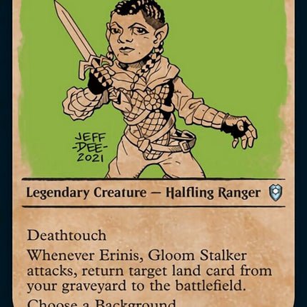 Erinis, Gloom Stalker (Showcase) [Commander Legends: Battle for Baldur's Gate]