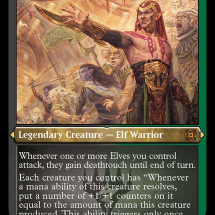 Tyvar the Bellicose (Foil Etched) [March of the Machine: The Aftermath]