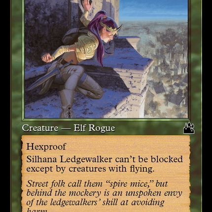Silhana Ledgewalker (Retro Frame) [Ravnica Remastered]