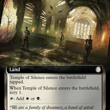 Temple of Silence (Extended Art) (Surge Foil) [Fallout]