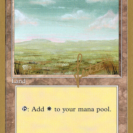 Plains (bl364) (Bertrand Lestree) [Pro Tour Collector Set]