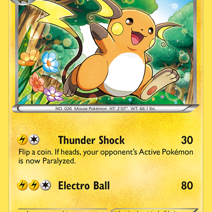 Raichu (28/111) [XY: Furious Fists]