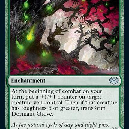 Dormant Grove // Gnarled Grovestrider [Innistrad: Crimson Vow]