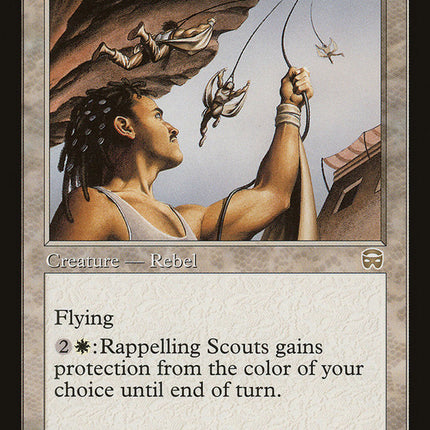 Rappelling Scouts [Mercadian Masques]