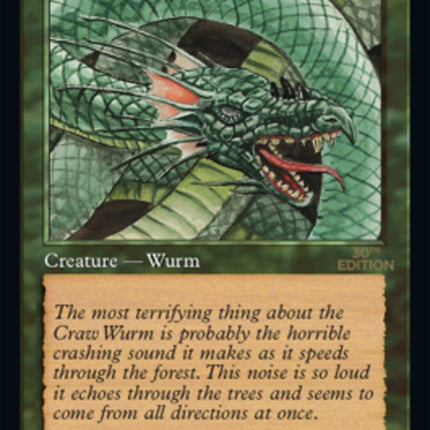 Craw Wurm (Retro) [30th Anniversary Edition]