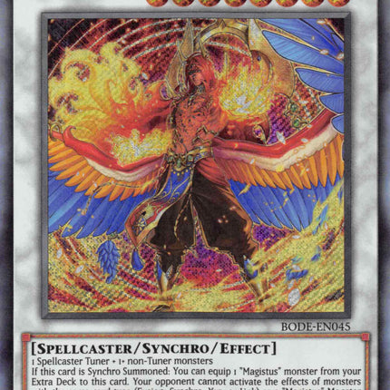 Zoroa, the Magistus Conflagrant Calamity [BODE-EN045] Secret Rare