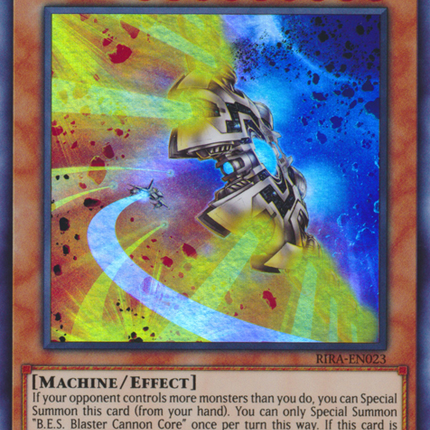 B.E.S. Blaster Cannon Core [RIRA-EN023] Super Rare