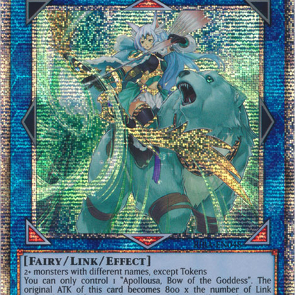 Apollousa, Bow of the Goddess [RIRA-EN048] Starlight Rare