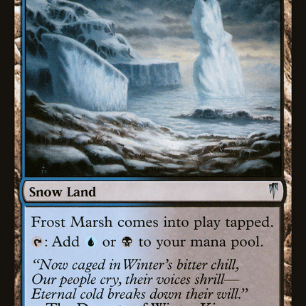Frost Marsh [The List]