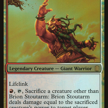 Brion Stoutarm (Oversized) [Commander's Arsenal Oversized]