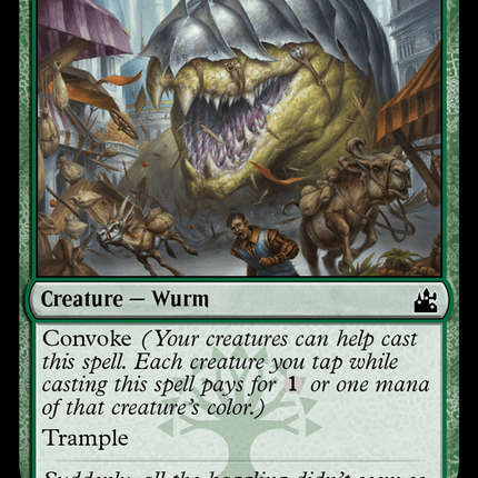 Siege Wurm [Ravnica Remastered]