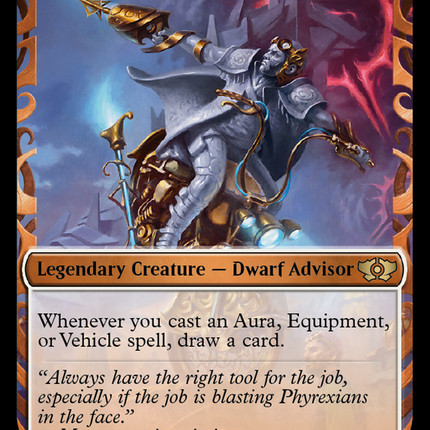 Sram, Senior Edificer (Halo Foil) [Multiverse Legends]