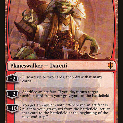 Daretti, Scrap Savant [Commander 2016]