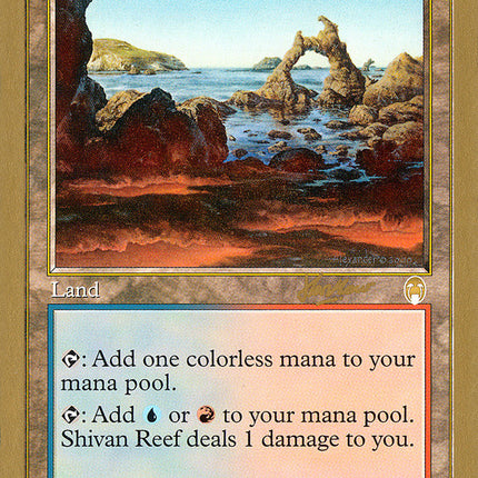 Shivan Reef (Sim Han How) [World Championship Decks 2002]