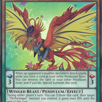 Performapal Odd-Eyes Light Phoenix [SHVI-EN003] Rare