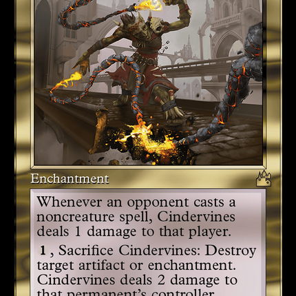 Cindervines (Retro Frame) [Ravnica Remastered]