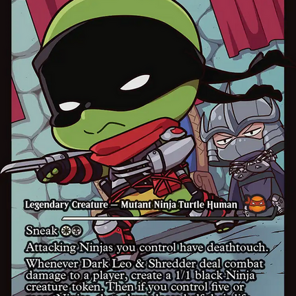 Dark Leo & Shredder (Showcase) [Teenage Mutant Ninja Turtles]