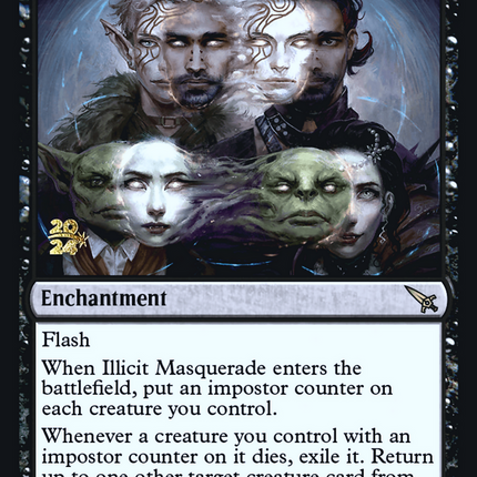 Illicit Masquerade [Murders at Karlov Manor Prerelease Promos]