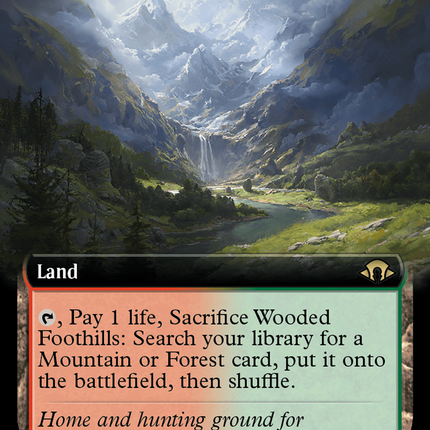 Wooded Foothills (Extended Art) [Modern Horizons 3]