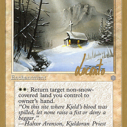 Hallowed Ground (Michael Loconto) [Pro Tour Collector Set]