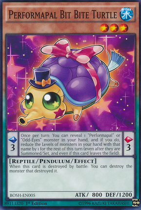Performapal Bit Bite Turtle [BOSH-EN005] Common