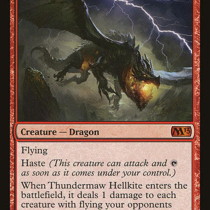 Thundermaw Hellkite [Magic 2013]