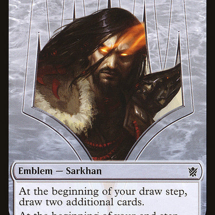 Sarkhan, the Dragonspeaker Emblem [Khans of Tarkir Tokens]