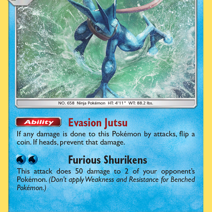 Greninja (9/18) [Sun & Moon: Detective Pikachu]