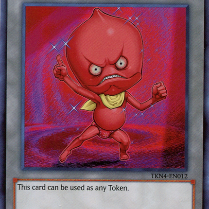 Ojama Token (Red) [TKN4-EN012] Super Rare